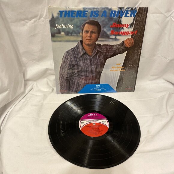 Jimmy Swaggart There Is A River (Vinyl, 1972) Jim Records JLP-114 VG LP Record - Picture 2 of 9